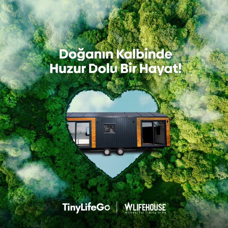 Doğayla Yaşam İçin Tiny House